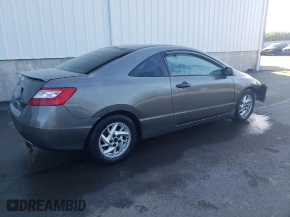 2006 Honda Civic Cpe DX with VIN 2HGFG12276H000805, listed as a Copart auction lot 71200794 with 309,041 mi miles and Salvage Title. Bid and sale history available at carsss.com. Image 3.