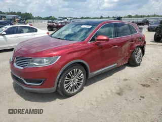 2016 Lincoln MKX Reserve с VIN 2LMTJ6LR7GBL84133, выставлен на аукционе Copart как лот 57279505 с пробегом 84 751 миль миль и Списание • Salvage title. История ставок и продаж доступна на DreamBid. Изображение 1.