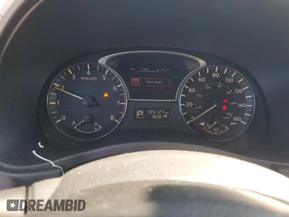 2015 Nissan Pathfinder SV with VIN 5N1AR2MM2FC716758, listed as a Copart auction lot 61843455 with 105,127 mi miles and Salvage title. Bid and sale history available at DreamBid. Image 9.
