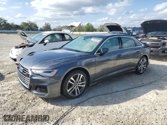 2023 Audi A6 Premium Plus z VIN WAUL2BF23PN015047, wystawiony jako Copart lot #77635134 z przebiegiem Nie podano mil oraz Szkoda całkowita • Salvage title. Historia ofert i sprzedaży dostępna na DreamBid. Obrazek 1.