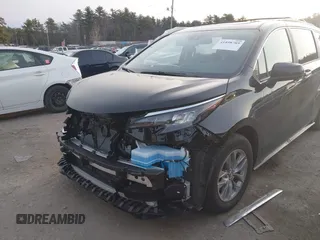 2024 Toyota Sienna XLE with VIN 5TDJSKFC9RS152557, listed as a IAAI auction lot 41898789 with 3,136 mi miles and . Bid and sale history available at DreamBid. Image 6.