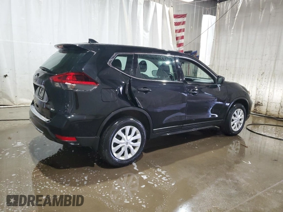 2018 Nissan Rogue SV with VIN 5N1AT2MV5JC758330, listed as a Copart auction lot 53326425 with 96,879 mi miles and Salvage Title. Bid and sale history available at carsss.com. Image 3.