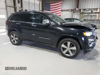 2015 Jeep Grand Cherokee Overland with VIN 1C4RJFCG0FC783375, listed as a Copart auction lot 61966725 with 191,478 mi miles and Salvage title. Bid and sale history available at DreamBid. Image 4.