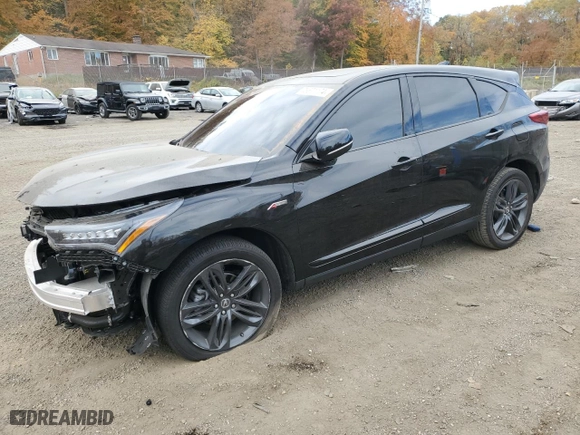 2024 Acura RDX w/A-Spec Package with VIN 5J8TC2H62RL033605, listed as a Copart auction lot 78671174 with 6,067 mi miles and Salvage Title. Bid and sale history available at carsss.com. Image 1.
