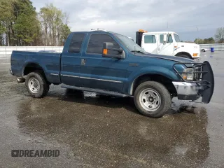 1999 Ford Super Duty F-250 XL with VIN 1FTNX20FXXEA40858, listed as a Copart auction lot 50202775 with 368,464 mi miles and Salvage Title. Bid and sale history available at carsss.com. Image 4.
