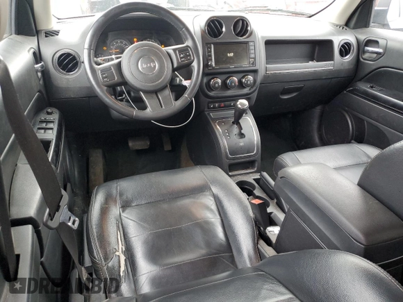 2016 Jeep Patriot High Altitude Edition with VIN 1C4NJRFB5GD776062, listed as a Copart auction lot 50160315 with 89,596 mi miles and Salvage Title. Bid and sale history available at carsss.com. Image 8.