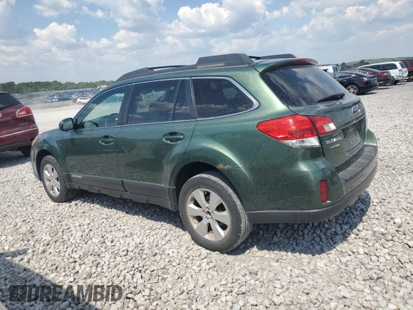 2012 Subaru Outback Prem with VIN 4S4BRCCC8C3281906, listed as a Copart auction lot 62810335 with 201,691 mi miles and Clean title. Bid and sale history available at DreamBid. Image 2.