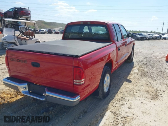 2000 Dodge Dakota Sport with VIN 1B7GL2AX0YS685498, listed as a IAAI auction lot 42069753 with 56,269 mi miles and . Bid and sale history available at DreamBid. Image 4.