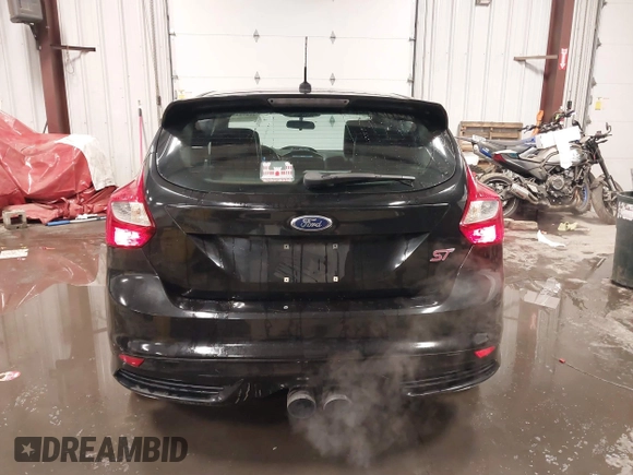 2014 Ford Focus ST with VIN 1FADP3L91EL375674, listed as a IAAI auction lot 41572329 with 100,253 mi miles and . Bid and sale history available at carsss.com. Image 16.