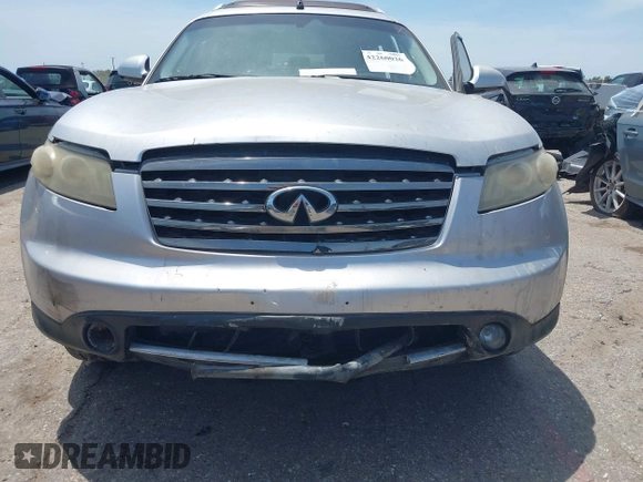 2008 Infiniti FX z VIN JNRAS08U18X103386, wystawiony jako IAAI lot #42260026 z przebiegiem Nie podano mil oraz . Historia ofert i sprzedaży dostępna na DreamBid. Obrazek 11.