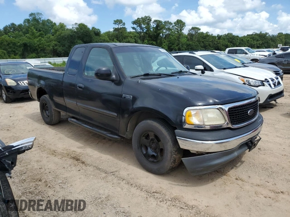 1999 Ford F-150 with VIN 1FTZX1720XKA84187, listed as a Copart auction lot 61401055 with Not provided miles and Salvage title. Bid and sale history available at DreamBid. Image 4.
