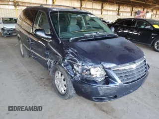 2007 Chrysler Town & Country LWB Touring with VIN 2A4GP54L67R236240, listed as a Copart auction lot 54206765 with 188,433 mi miles and Salvage Title. Bid and sale history available at carsss.com. Image 4.