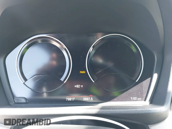 2021 BMW X1 sDrive28i with VIN WBXJG7C07M3M65841, listed as a IAAI auction lot 41877032 with 79,817 mi miles and . Bid and sale history available at DreamBid. Image 7.