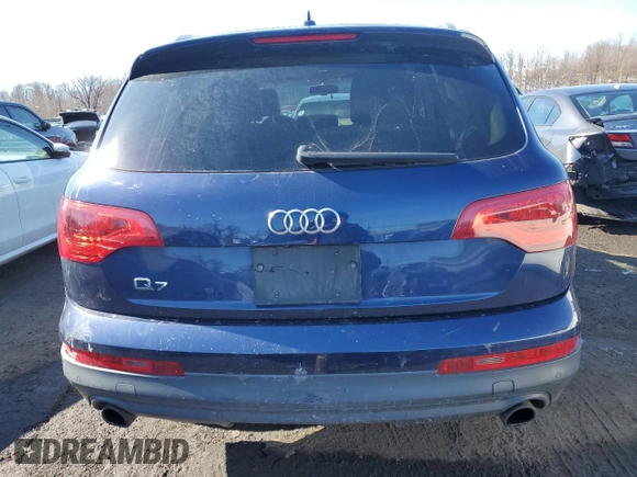 2013 Audi Q7 3.0T Premium Plus with VIN WA1LGAFE5DD001798, listed as a Copart auction lot 42653765 with 93,071 mi miles and Non Repairable. Bid and sale history available at carsss.com. Image 6.