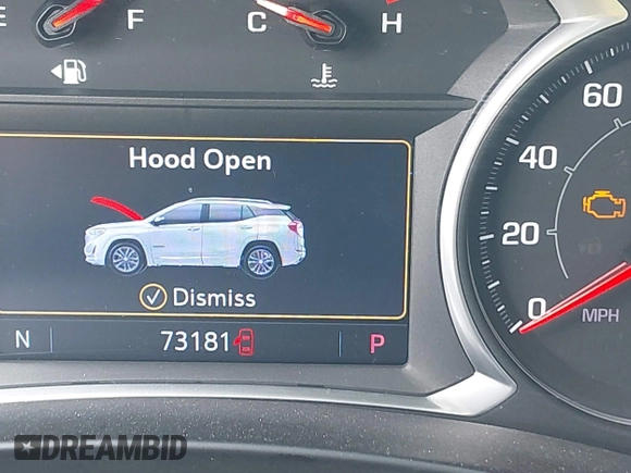 2020 GMC Terrain SLE with VIN 3GKALTEV1LL117342, listed as a IAAI auction lot 42075675 with 73,181 mi miles and . Bid and sale history available at DreamBid. Image 16.