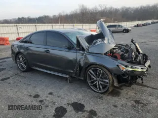 2016 Audi S6 Prestige with VIN WAUH2AFC9GN010797, listed as a Copart auction lot 86683494 with 114,534 mi miles and Salvage Title. Bid and sale history available at carsss.com. Image 4.