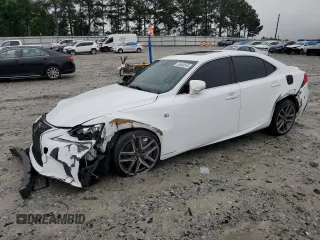 2014 Lexus IS 350 with VIN JTHCE1D28E5003009, listed as a Copart auction lot 56650595 with 185,653 mi miles and Salvage title. Bid and sale history available at DreamBid. Image 1.