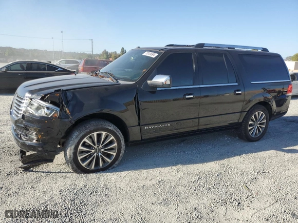 2016 Lincoln Navigator L with VIN 5LMJJ3HTXGEL08591, listed as a Copart auction lot 70049694 with 123,971 mi miles and Salvage Title. Bid and sale history available at carsss.com. Image 1.