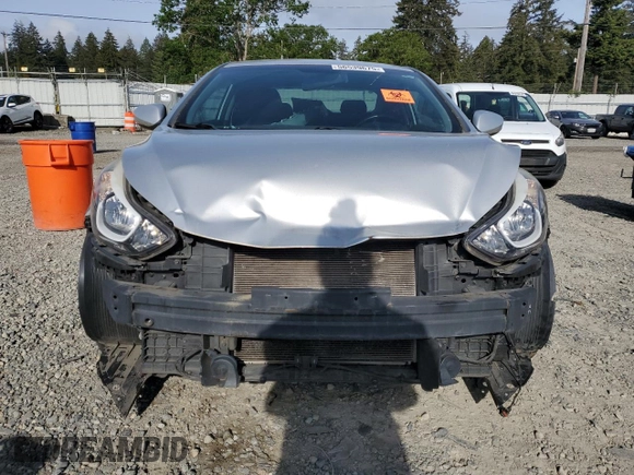 2014 Hyundai Elantra z VIN KMHDH6AH7EU028262, wystawiony jako Copart lot #56539675 z przebiegiem 94 732 mil mil oraz Tytuł czysty. Historia ofert i sprzedaży dostępna na DreamBid. Obrazek 5.