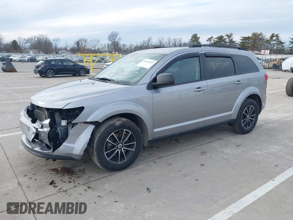 2018 Dodge Journey SE with VIN 3C4PDCABXJT295391, listed as a IAAI auction lot 41707149 with 134,221 mi miles. Bid and sale history available at carsss.com. Image 19.