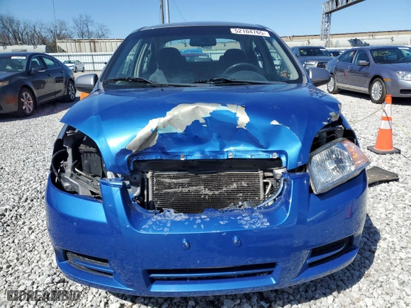 2010 Chevrolet Aveo LT w/1LT with VIN KL1TD5DE2AB126832, listed as a Copart auction lot 52104765 with 213,673 mi miles and Salvage Title. Bid and sale history available at carsss.com. Image 5.