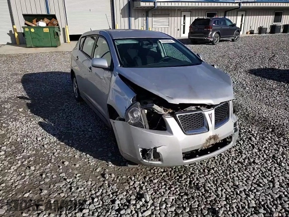 2010 Pontiac Vibe with VIN 5Y2SM6E03AZ403914, listed as a Copart auction lot 80558034 with 104,331 mi miles and Salvage Title. Bid and sale history available at carsss.com. Image 12.