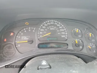2005 Chevrolet Silverado 1500 Work Truck with VIN 1GCEC14XX5Z204219, listed as a Copart auction lot 60194575 with 198,381 mi miles and Salvage title. Bid and sale history available at DreamBid. Image 9.