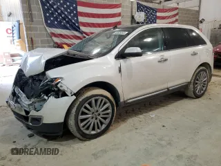 2011 Lincoln MKX with VIN 2LMDJ6JK8BBJ34628, listed as a Copart auction lot 46505345 with 170,678 mi miles and Salvage Title. Bid and sale history available at carsss.com. Image 1.