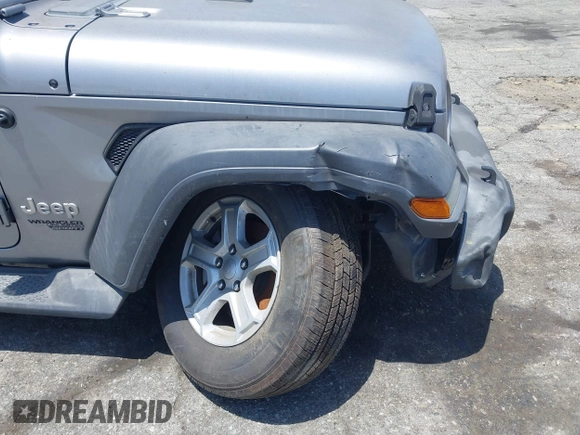 2020 Jeep Wrangler Unlimited Sport S с VIN 1C4HJXDN3LW268895, выставлен на аукционе IAAI как лот 42555660 с пробегом 60 962 миль миль и . История ставок и продаж доступна на DreamBid. Изображение 19.