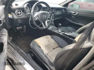 2013 Mercedes-Benz SLK 250 with VIN WDDPK4HA9DF061496, listed as a Copart auction lot 55575215 with 94,123 mi miles and Salvage Title. Bid and sale history available at DreamBid. Image 8.