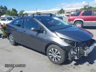 2020 Toyota Prius LE with VIN JTDKARFP3L3137824, listed as a IAAI auction lot 42257959 with 96,547 mi miles and . Bid and sale history available at DreamBid. Image 1.