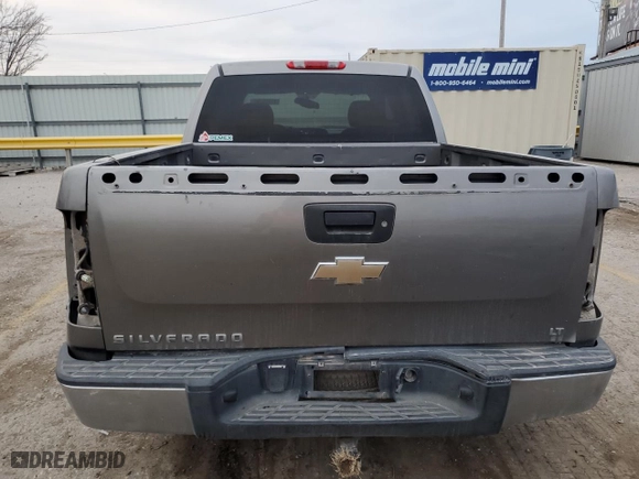2008 Chevrolet Silverado 1500 LT w/1LT with VIN 3GCEK13M18G198857, listed as a Copart auction lot 87058534 with 263,660 mi miles and Salvage Title. Bid and sale history available at carsss.com. Image 6.