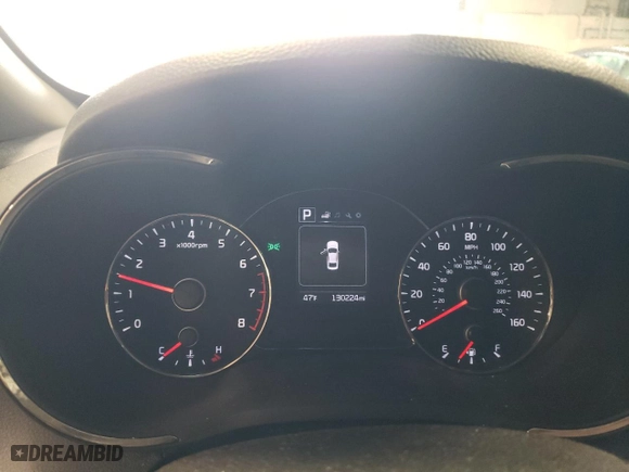 2018 Kia Forte LX with VIN 3KPFL4A72JE244777, listed as a Copart auction lot 45354685 with 130,224 mi miles and Salvage Title. Bid and sale history available at carsss.com. Image 9.