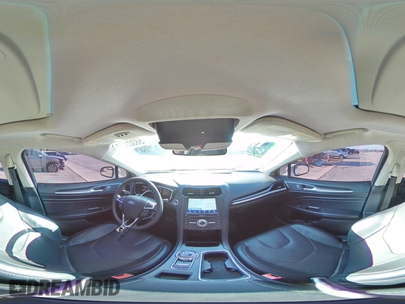 2020 Ford Fusion Titanium with VIN 3FA6P0D98LR176335, listed as a Copart auction lot 55323275 with 76,572 mi miles and Salvage title. Bid and sale history available at DreamBid. Image 14.