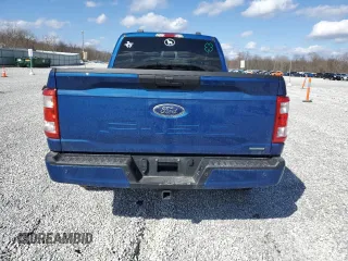 2022 Ford F-150 XL with VIN 1FTEX1EP3NKD19420, listed as a Copart auction lot 50161025 with 43,918 mi miles and Salvage title. Bid and sale history available at DreamBid. Image 6.