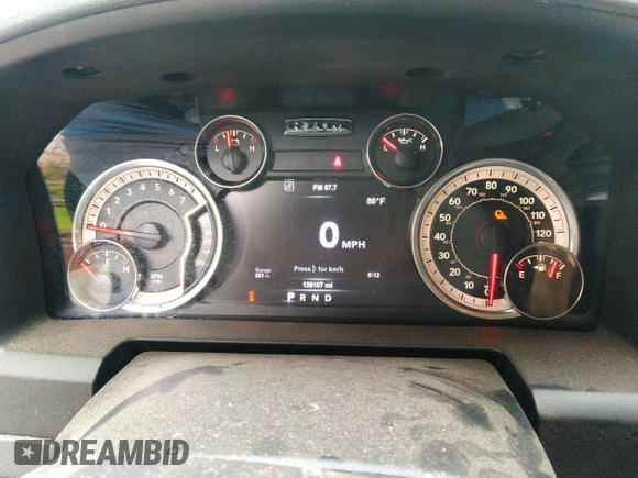 2018 Ram 1500 Big Horn z VIN 1C6RR7GG2JS311743, wystawiony jako IAAI lot #42325947 z przebiegiem 139 107 mil mil oraz . Historia ofert i sprzedaży dostępna na DreamBid. Obrazek 7.