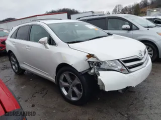 2013 Toyota Venza LE with VIN 4T3BK3BB2DU082754, listed as a IAAI auction lot 41498251 with 161,317 mi miles. Bid and sale history available at carsss.com. Image 1.