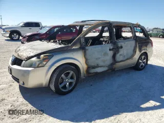2006 Nissan Quest S Special Edition with VIN 5N1BV28U66N120471, listed as a Copart auction lot 83303184 with 0 mi miles and Non Repairable. Bid and sale history available at carsss.com. Image 1.