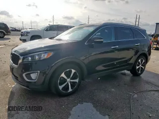 2018 Kia Sorento EX with VIN 5XYPH4A52JG410559, listed as a Copart auction lot 58579925 with 102,068 mi miles and Salvage title. Bid and sale history available at DreamBid. Image 1.