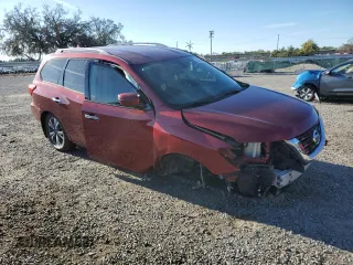 2020 Nissan Pathfinder SV with VIN 5N1DR2BN4LC638424, listed as a Copart auction lot 49483865 with 55,657 mi miles and Non Repairable. Bid and sale history available at carsss.com. Image 4.
