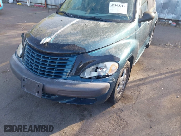 2001 Chrysler PT Cruiser with VIN 3C8FY4BB61T585792, listed as a IAAI auction lot 42103719 with 179,707 mi miles. Bid and sale history available at carsss.com. Image 6.