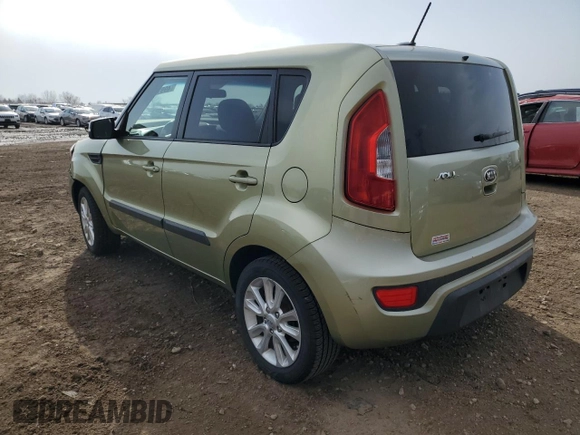 2013 Kia Soul + with VIN KNDJT2A6XD7492558, listed as a Copart auction lot 49916135 with 54,266 mi miles and Salvage Title. Bid and sale history available at DreamBid. Image 2.