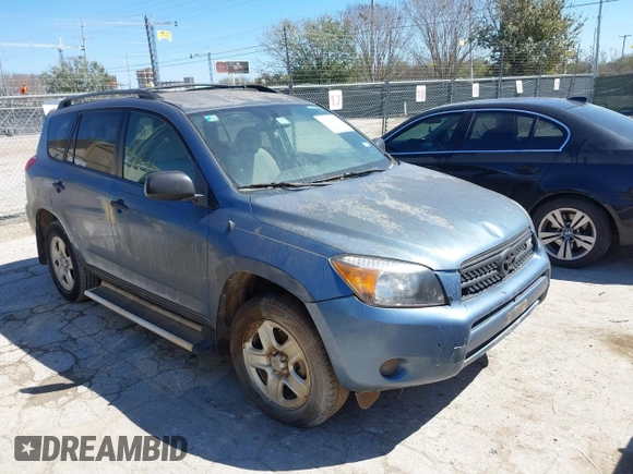 2008 Toyota RAV4 with VIN JTMZK33VX85016781, listed as a IAAI auction lot 41662569 with 217,333 mi miles. Bid and sale history available at carsss.com. Image 1.