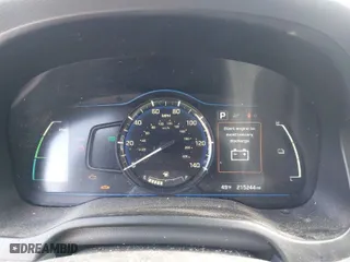 2018 Hyundai Ioniq Hybrid Blue with VIN KMHC65LC9JU064316, listed as a IAAI auction lot 42020461 with 215,244 mi miles. Bid and sale history available at carsss.com. Image 7.