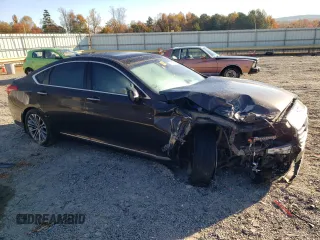 2017 Genesis G80 3.8L with VIN KMHGN4JE9HU191919, listed as a Copart auction lot 76667294 with 121,550 mi miles and Salvage Title. Bid and sale history available at DreamBid. Image 4.