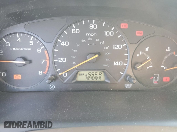 2001 Honda Accord z VIN JHMCG65581C013576, wystawiony jako Copart lot #77839024 z przebiegiem 308 265 mil mil oraz Szkoda całkowita • Salvage title. Historia ofert i sprzedaży dostępna na DreamBid. Obrazek 9.