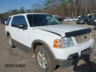 2003 Ford Explorer Eddie Bauer with VIN 1FMZU64W83UB23826, listed as a IAAI auction lot 41740310 with 384,436 mi miles and . Bid and sale history available at DreamBid. Image 1.