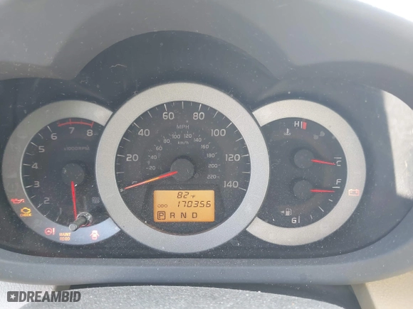 2010 Toyota RAV4 with VIN 2T3ZF4DV9AW044496, listed as a IAAI auction lot 41880877 with 170,356 mi miles. Bid and sale history available at carsss.com. Image 7.