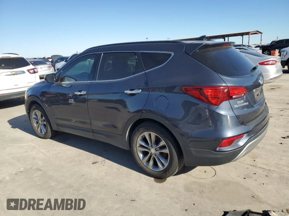 2017 Hyundai Santa Fe Sport 2.0T with VIN 5XYZU4LA8HG472038, listed as a Copart auction lot 85137054 with 95,184 mi miles and Clean Title. Bid and sale history available at carsss.com. Image 2.