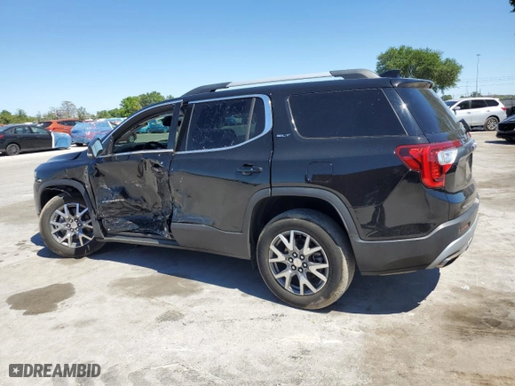 2022 GMC Acadia SLT with VIN 1GKKNML44NZ179554, listed as a Copart auction lot 49543015 with 49,511 mi miles and Salvage Title. Bid and sale history available at carsss.com. Image 2.